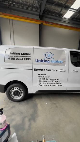 Uniting Global van signage