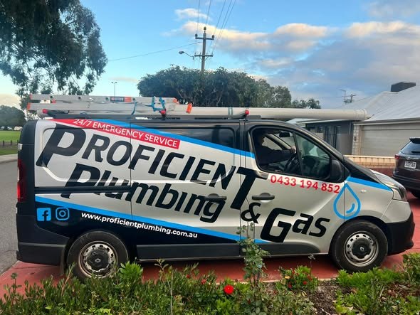 Proficient Plumbing and Gas van wrap